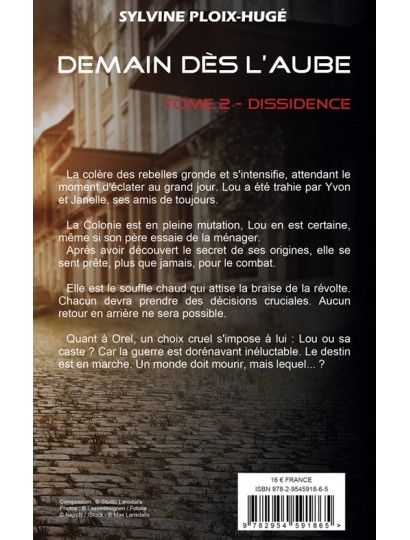 Demain dès l'Aube T2 - Dissidence